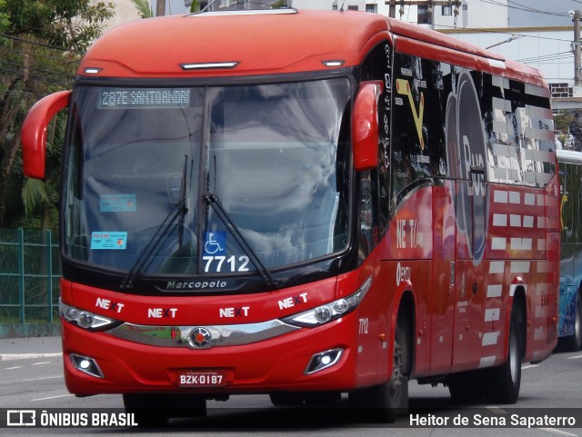 Next Mobilidade - ABC Sistema de Transporte 7712 na cidade de São Bernardo do Campo, São Paulo, Brasil, por Heitor de Sena Sapaterro. Número da foto: #13212753.