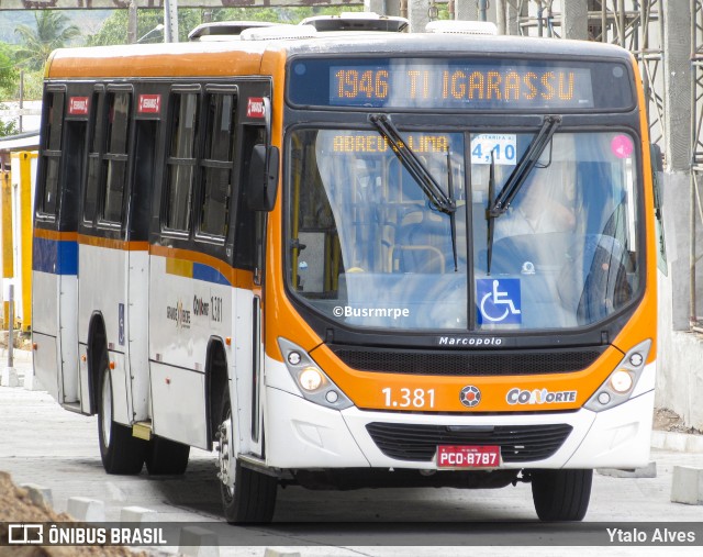 Cidade Alta Transportes 1.381 na cidade de Igarassu, Pernambuco, Brasil, por Ytalo Alves. Número da foto: #13213236.