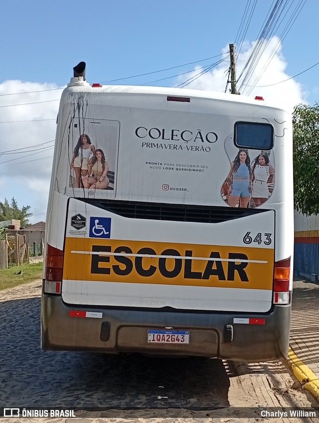 TSC - Transportes São Cristóvão 643 na cidade de Palmares do Sul, Rio Grande do Sul, Brasil, por Charlys William. Número da foto: #13212878.