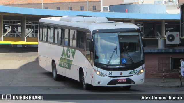 ACV Turismo 34 na cidade de Porto Alegre, Rio Grande do Sul, Brasil, por Alex Ramos Ribeiro. Número da foto: #13213922.