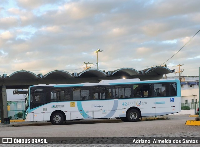 Auto Viação Dragão do Mar 42433 na cidade de Fortaleza, Ceará, Brasil, por Adriano  Almeida dos Santos. Número da foto: #13213179.