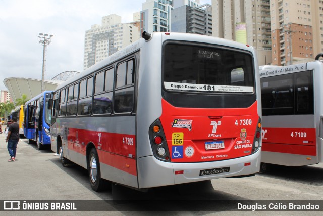 Pêssego Transportes 4 7309 na cidade de Barueri, São Paulo, Brasil, por Douglas Célio Brandao. Número da foto: #13214621.