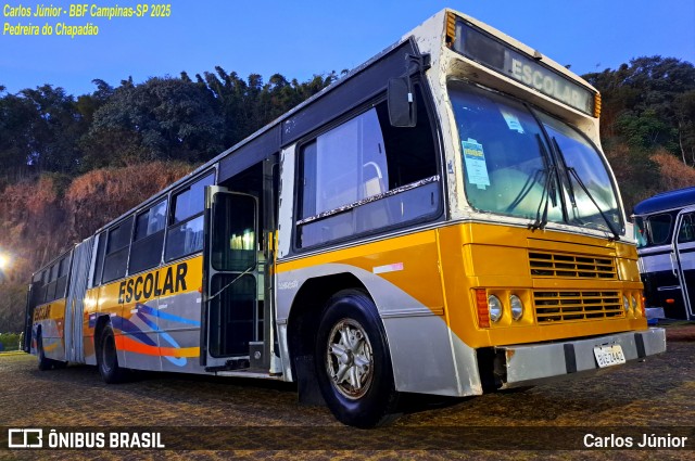 Associação de Preservação de Ônibus Clássicos 2442 na cidade de Campinas, São Paulo, Brasil, por Carlos Júnior. Número da foto: #13213282.