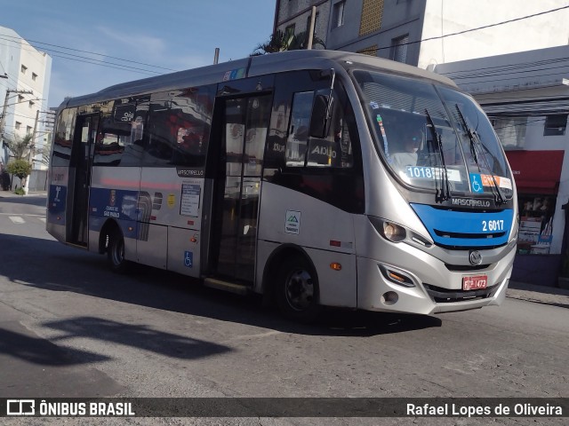 Transcooper > Norte Buss 2 6017 na cidade de São Paulo, São Paulo, Brasil, por Rafael Lopes de Oliveira. Número da foto: #13213144.
