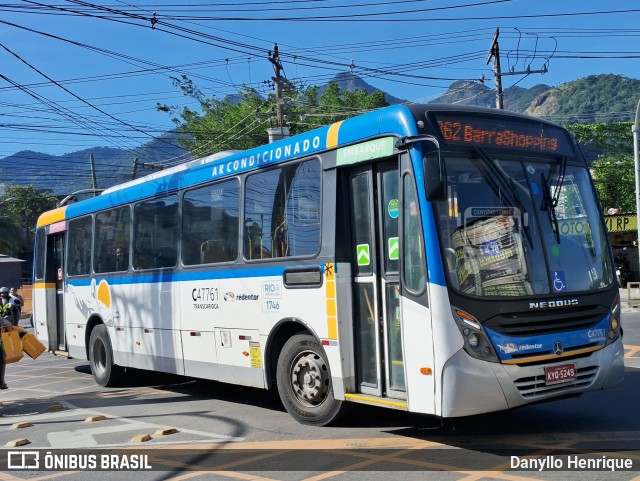 Viação Redentor C47761 na cidade de Rio de Janeiro, Rio de Janeiro, Brasil, por Danyllo Henrique. Número da foto: #13212964.
