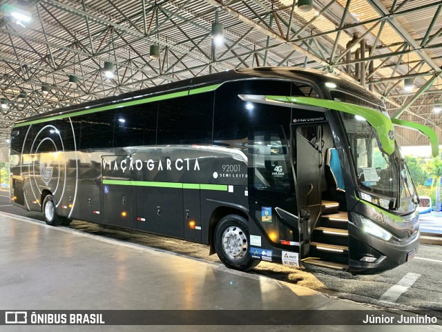 Viação Garcia 92001 na cidade de Bauru, São Paulo, Brasil, por Júnior Juninho. Número da foto: #13214752.