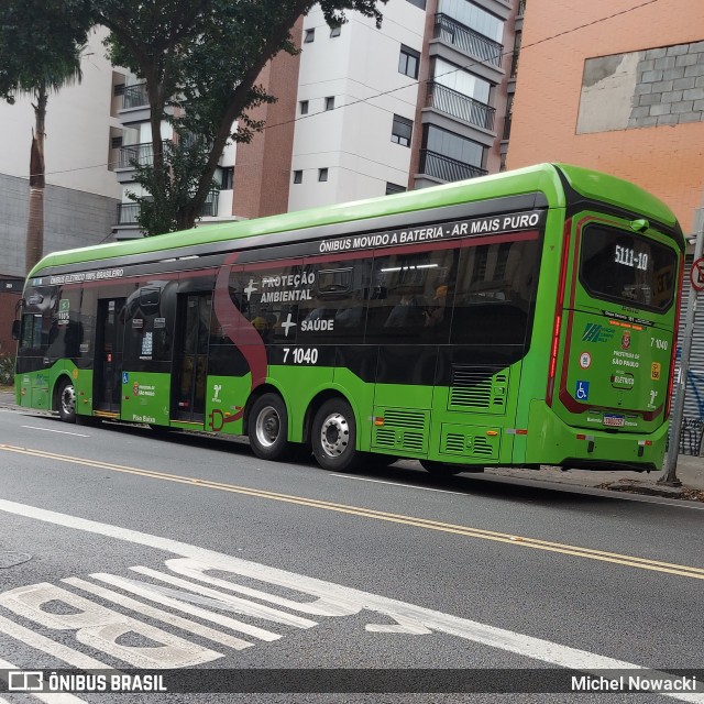 Viação Campo Belo 7 1040 na cidade de São Paulo, São Paulo, Brasil, por Michel Nowacki. Número da foto: #13214901.