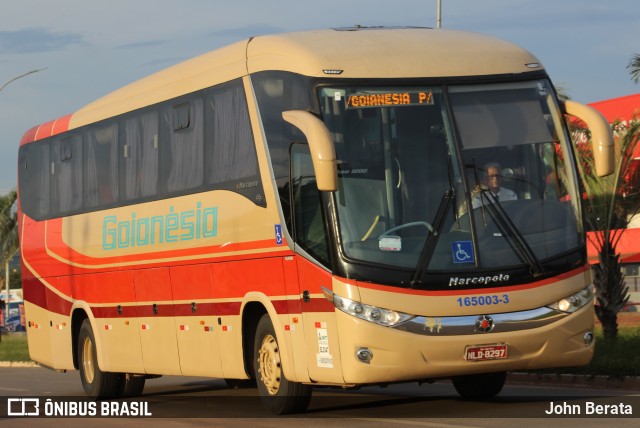 Auto Viação Goianésia 165003-3 na cidade de Goianésia, Goiás, Brasil, por John Berata. Número da foto: #13214446.