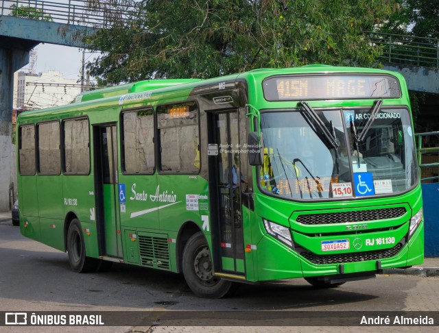 Transportes Santo Antônio RJ 161.130 na cidade de Duque de Caxias, Rio de Janeiro, Brasil, por André Almeida. Número da foto: #13214759.
