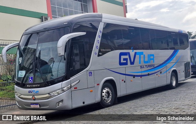 GVTur Turismo e Transportes 9A58 na cidade de Blumenau, Santa Catarina, Brasil, por Iago Scheineider. Número da foto: #13212833.