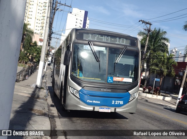 Sambaíba Transportes Urbanos 2 2715 na cidade de São Paulo, São Paulo, Brasil, por Rafael Lopes de Oliveira. Número da foto: #13213140.