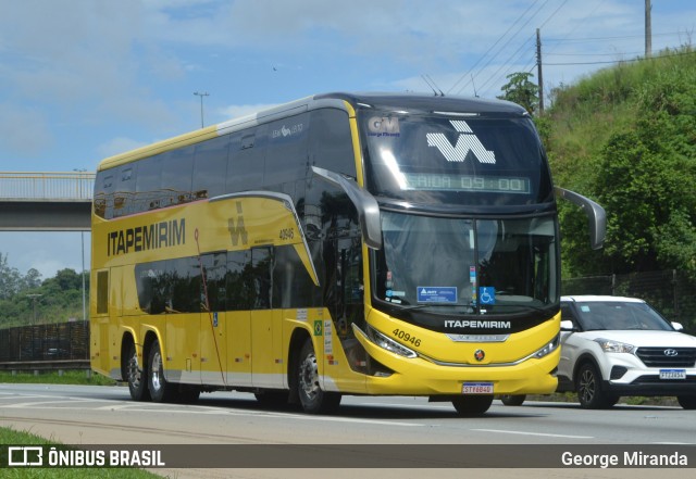 Viação Nova Itapemirim 40946 na cidade de Santa Isabel, São Paulo, Brasil, por George Miranda. Número da foto: #13214450.