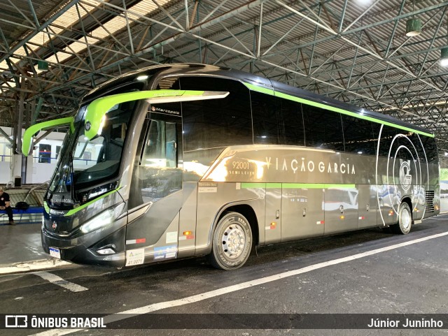 Viação Garcia 92001 na cidade de Bauru, São Paulo, Brasil, por Júnior Juninho. Número da foto: #13214748.