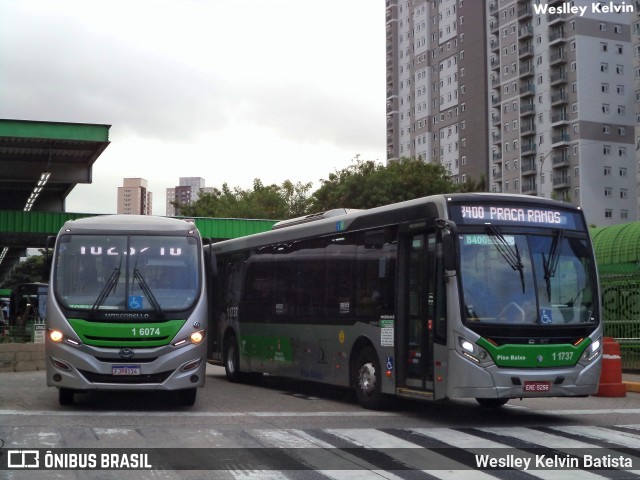 Transcooper > Norte Buss 1 6074 na cidade de São Paulo, São Paulo, Brasil, por Weslley Kelvin Batista. Número da foto: #13214597.
