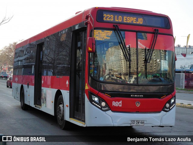 Voy Santiago SDSW66 na cidade de San Miguel, Santiago, Metropolitana de Santiago, Chile, por Benjamín Tomás Lazo Acuña. Número da foto: #13214664.