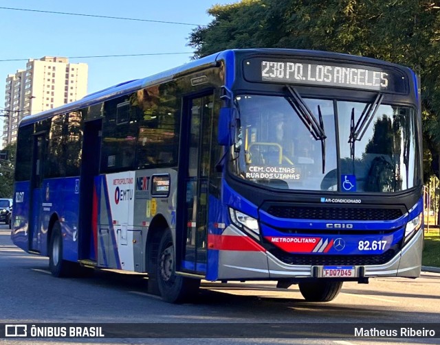 Next Mobilidade - ABC Sistema de Transporte 82.617 na cidade de São Bernardo do Campo, São Paulo, Brasil, por Matheus Ribeiro. Número da foto: #13214145.