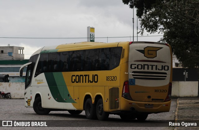 Empresa Gontijo de Transportes 18320 na cidade de Vitória da Conquista, Bahia, Brasil, por Rava Ogawa. Número da foto: #13214916.