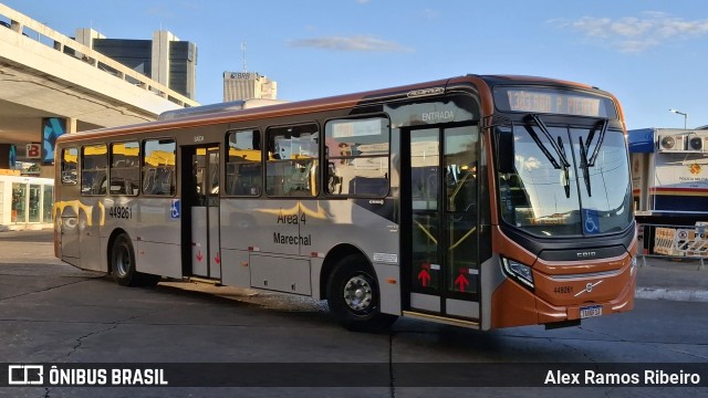 Auto Viação Marechal Brasília 449261 na cidade de Brasília, Distrito Federal, Brasil, por Alex Ramos Ribeiro. Número da foto: #13214113.