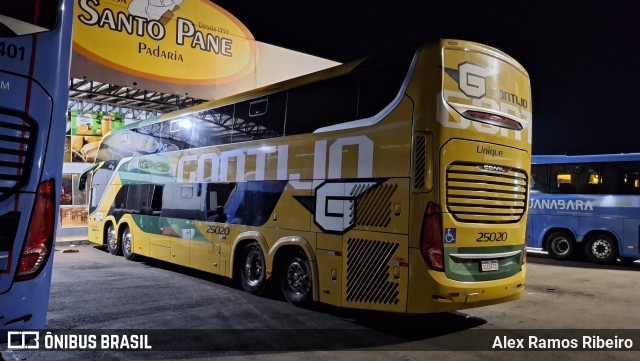 Empresa Gontijo de Transportes 25020 na cidade de Catalão, Goiás, Brasil, por Alex Ramos Ribeiro. Número da foto: #13214123.