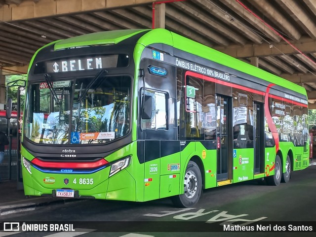 Express Transportes Urbanos Ltda 4 8635 na cidade de São Paulo, São Paulo, Brasil, por Matheus Neri dos Santos. Número da foto: #13212987.