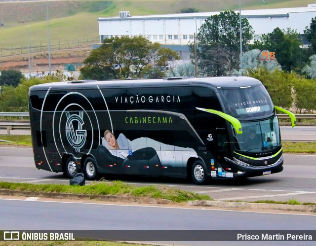 Viação Garcia 87069 na cidade de Campinas, São Paulo, Brasil, por Prisco Martin Pereira. Número da foto: #13214172.