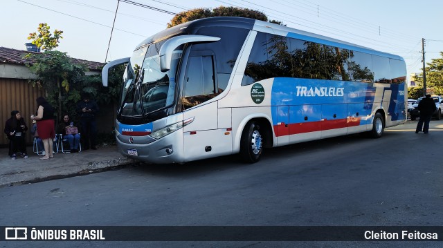 Transleles Transporte e Turismo 7060 na cidade de Trindade, Goiás, Brasil, por Cleiton Feitosa. Número da foto: #13213843.