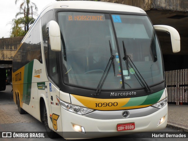 Empresa Gontijo de Transportes 10900 na cidade de Belo Horizonte, Minas Gerais, Brasil, por Hariel Bernades. Número da foto: #13213025.