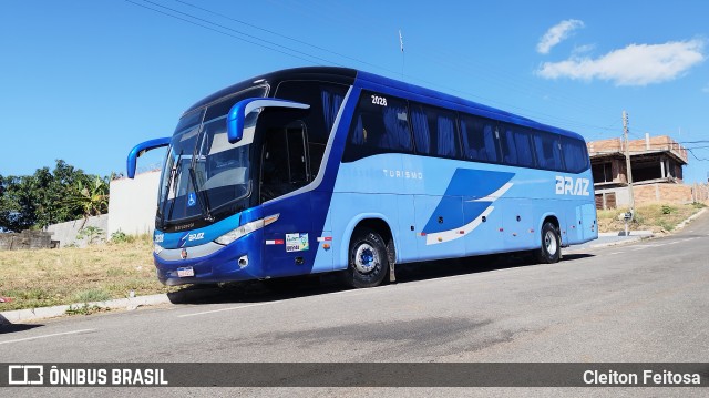 Braz Transportes 2028 na cidade de Trindade, Goiás, Brasil, por Cleiton Feitosa. Número da foto: #13213788.