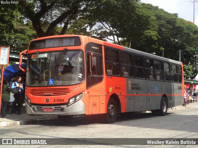 TRANSPPASS - Transporte de Passageiros 8 0084 na cidade de São Paulo, São Paulo, Brasil, por Weslley Kelvin Batista. Número da foto: #13214585.