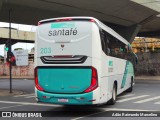 Santa Fé Transportes 203 na cidade de Belo Horizonte, Minas Gerais, Brasil, por Adão Raimundo Marcelino. Número da foto: #13213803.