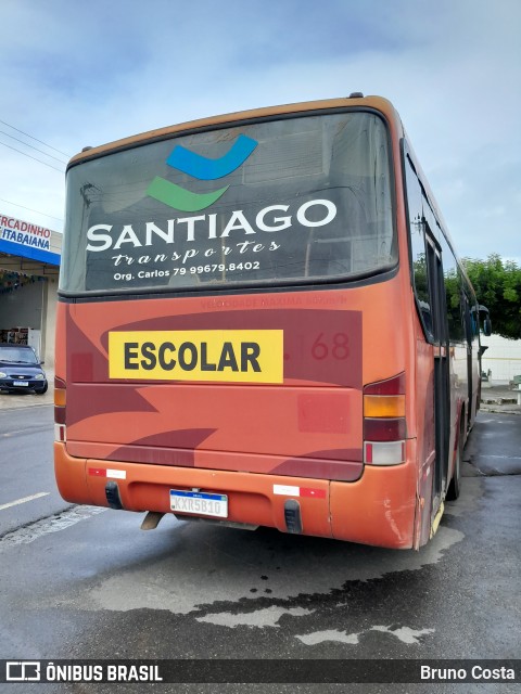 Santiago Transportes 10 na cidade de Capela, Sergipe, Brasil, por Bruno Costa. Número da foto: #13216313.