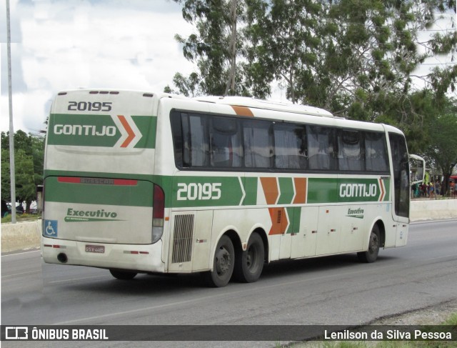 Empresa Gontijo de Transportes 20195 na cidade de Caruaru, Pernambuco, Brasil, por Lenilson da Silva Pessoa. Número da foto: #13216413.