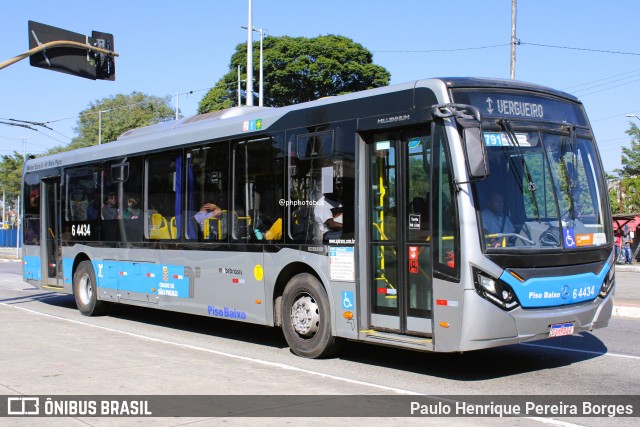 Viação Paratodos > São Jorge > Metropolitana São Paulo > Mobibrasil 6 4434 na cidade de São Paulo, São Paulo, Brasil, por Paulo Henrique Pereira Borges. Número da foto: #13216121.
