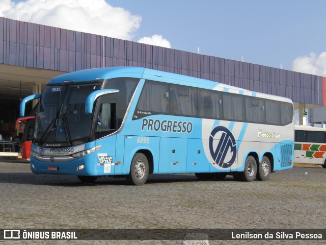 Auto Viação Progresso 6095 na cidade de Caruaru, Pernambuco, Brasil, por Lenilson da Silva Pessoa. Número da foto: #13216568.