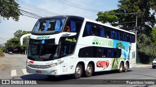 Eucatur - Empresa União Cascavel de Transportes e Turismo 4920 na cidade de São Paulo, São Paulo, Brasil, por Francisco Ivano. Número da foto: #13217268.