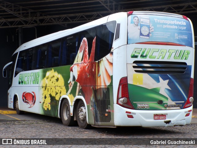 Eucatur - Empresa União Cascavel de Transportes e Turismo 4911 na cidade de Imbaú, Paraná, Brasil, por Gabriel Guachineski. Número da foto: #13217584.