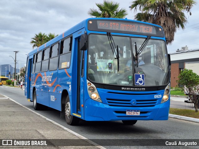 Auto Viação Imperatriz 0929 na cidade de São José, Santa Catarina, Brasil, por Cauã Augusto. Número da foto: #13215722.