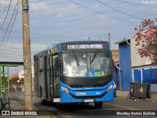 BRT Sorocaba Concessionária de Serviços Públicos SPE S/A 3062 na cidade de Sorocaba, São Paulo, Brasil, por Weslley Kelvin Batista. Número da foto: #13215773.