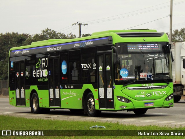 Transportes Santo Antônio RJ 161.301 na cidade de Duque de Caxias, Rio de Janeiro, Brasil, por Rafael da Silva Xarão. Número da foto: #13216059.