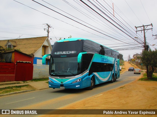 TranSantin TYZJ13 na cidade de Pichilemu, Cardenal Caro, Libertador General Bernardo O'Higgins, Chile, por Pablo Andres Yavar Espinoza. Número da foto: #13218054.