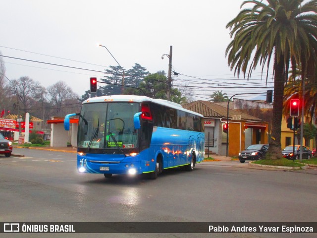 MG Transportes CTYZ73 na cidade de Nancagua, Colchagua, Libertador General Bernardo O'Higgins, Chile, por Pablo Andres Yavar Espinoza. Número da foto: #13217929.