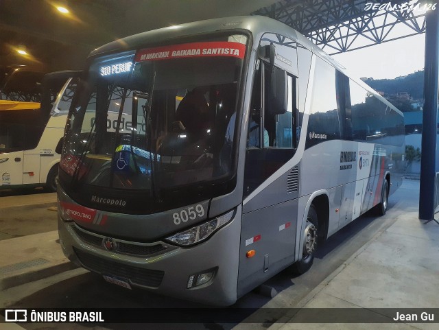 BR Mobilidade Baixada Santista 8059 na cidade de Santos, São Paulo, Brasil, por Jean Gu. Número da foto: #13217449.