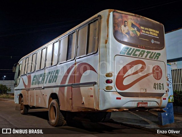 Eucatur - Empresa União Cascavel de Transportes e Turismo 4161 na cidade de Aricanduva, Minas Gerais, Brasil, por Enzo Oliver. Número da foto: #13215586.