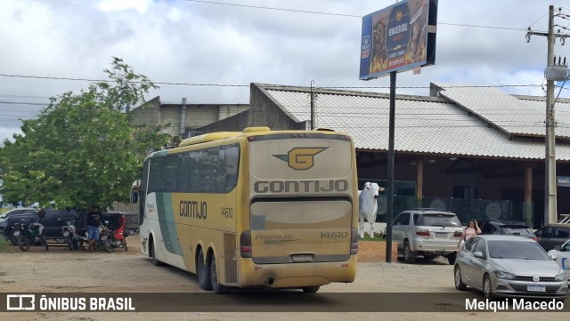 Empresa Gontijo de Transportes 14610 na cidade de Toritama, Pernambuco, Brasil, por Melqui Macedo. Número da foto: #13217742.