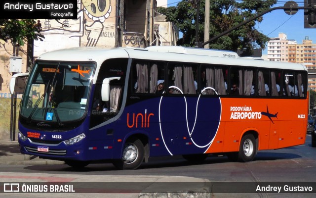 Expresso Unir 14322 na cidade de Belo Horizonte, Minas Gerais, Brasil, por Andrey Gustavo. Número da foto: #13215986.