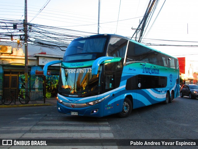 TranSantin 206 na cidade de Santa Cruz, Colchagua, Libertador General Bernardo O'Higgins, Chile, por Pablo Andres Yavar Espinoza. Número da foto: #13218028.