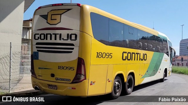 Empresa Gontijo de Transportes 18095 na cidade de Campinas, São Paulo, Brasil, por Fábio Paixão. Número da foto: #13215487.