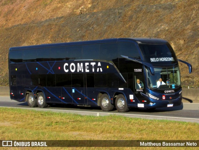 Viação Cometa 725302 na cidade de Juiz de Fora, Minas Gerais, Brasil, por Mattheus Bassamar Neto. Número da foto: #13218016.