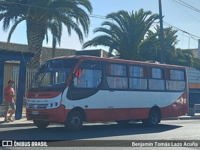 Buses Nuevo Amanecer 58 na cidade de El Tabo, San Antonio, Valparaíso, Chile, por Benjamín Tomás Lazo Acuña. Número da foto: #13215345.