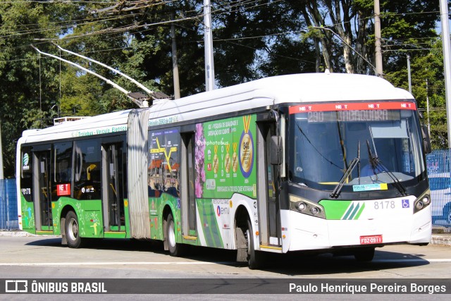 Next Mobilidade - ABC Sistema de Transporte 8178 na cidade de São Paulo, São Paulo, Brasil, por Paulo Henrique Pereira Borges. Número da foto: #13216127.